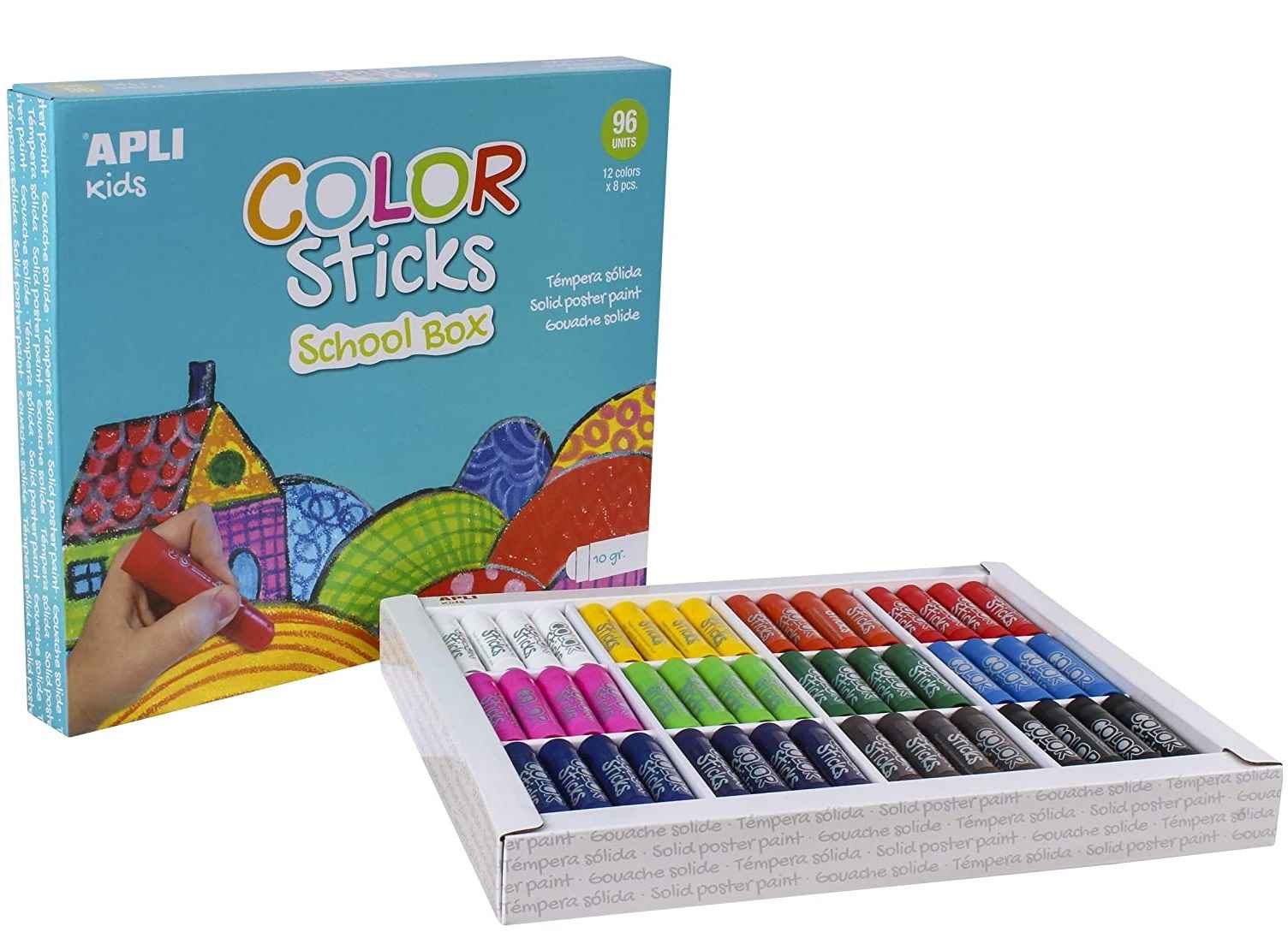 Apli Color Sticks School Pack